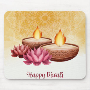 Diwali mouse pad