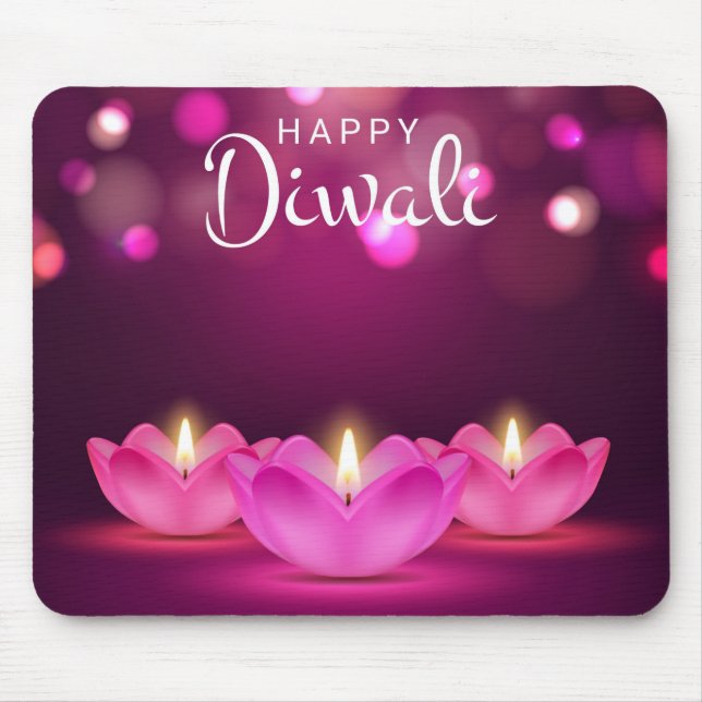 Diwali  mouse pad (Front)