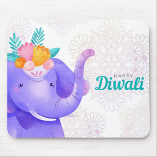 Diwali mouse pad