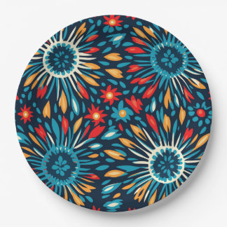 Diwali  paper plate
