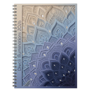 Diwali Rangoli 3D Art Notebook