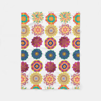 Diwali rangoli patterns fleece blanket