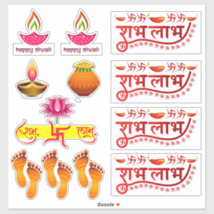 Diwali sticker set