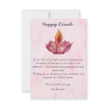 Diwali Thank you card