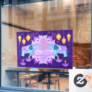Diwali Window Cling