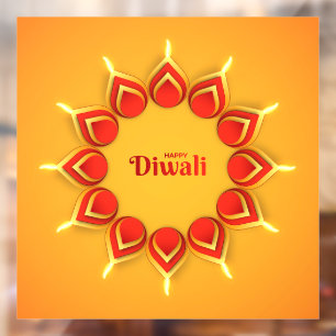 Diwali Window Cling