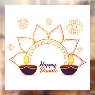 Diwali Window Cling