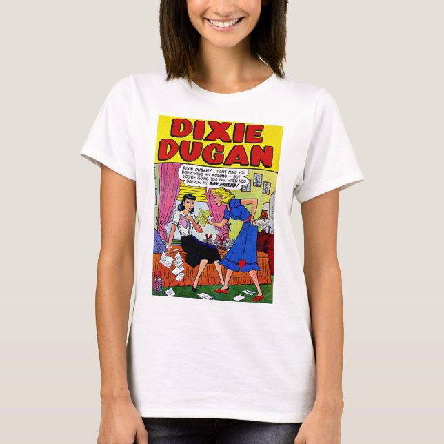 Dixie Dugan Boyfriend Vintage Comics T-Shirt (Front)