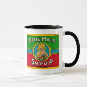Dixie Maid Syrup LabelCairo, GA Mug