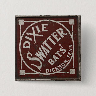 Dixie Swatters Dickson TN AH Leathers Bats 15 Cm Square Badge