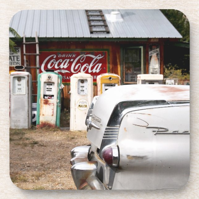 Dixon, New Mexico, United States. Vintage car Coaster (Front)