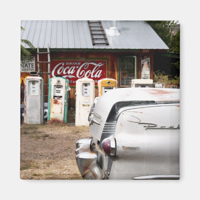 Dixon, New Mexico, United States. Vintage car Magnet (Front)