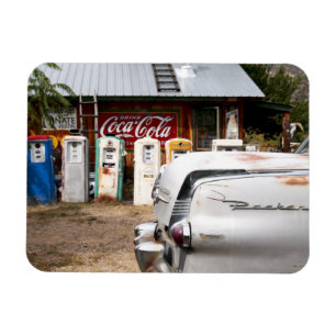Dixon, New Mexico, United States. Vintage car Magnet