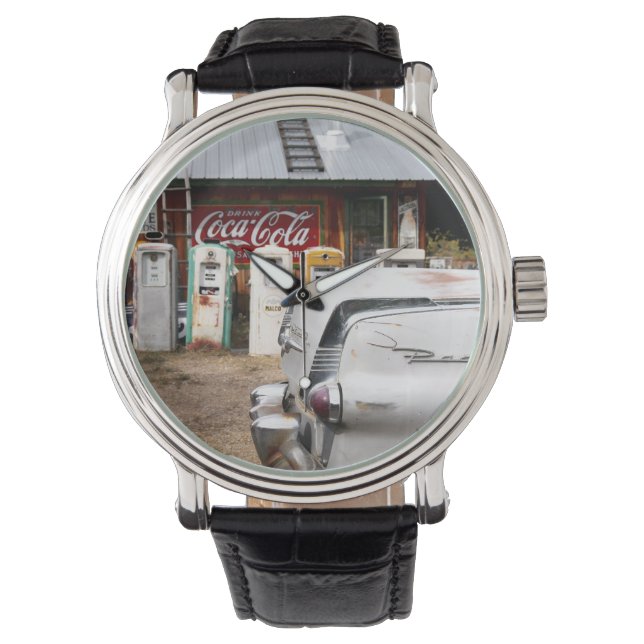 Dixon, New Mexico, United States. Vintage car Watch (Front)