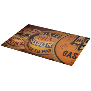 Dixon, New Mexico, United States. Vintage Cutting Board