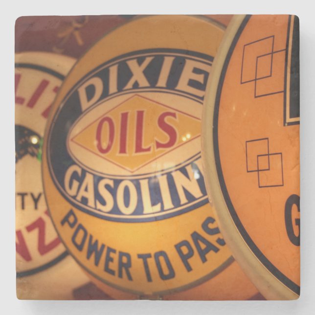 Dixon, New Mexico, United States. Vintage Stone Coaster (Front)