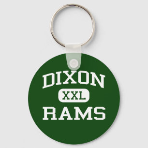 Dixon - Rams - High School - Dixon California Key Ring