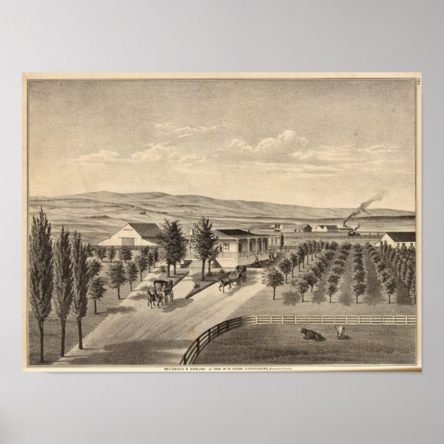 Dixon residence poster (Front)