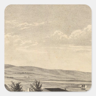 Dixon residence square sticker