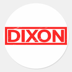 Dixon Stamp Classic Round Sticker