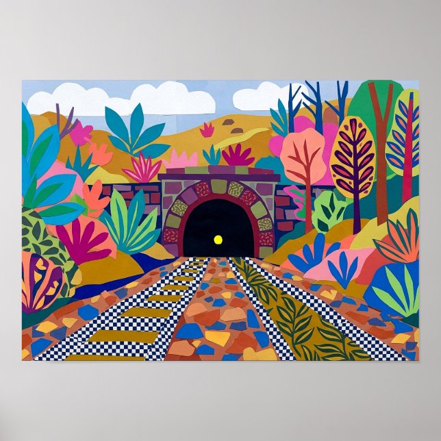 Dixy Tunnel, Sowerby Bridge Poster (Front)