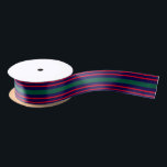DIY 5 Stripe & BkGrnd 3 Colour Red Green Blue Satin Ribbon<br><div class="desc">Choose Your Own Background 3 Colour And 5 Stripe (Initial Colours set to Red Narrow Stripes,  Hunter Green Wide Stripe,  Blue Background ========</div>