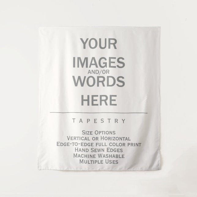 DIY - 68" x 80" Tapestry (Front)