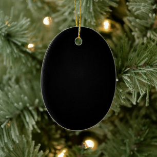 DIY Add Image Text Or Logo To Create Custom Oval Ceramic Tree Decoration
