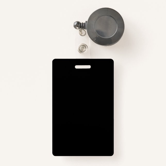 DIY Add Image Text Or Logo To Create Retractable   ID Badge (Front with Retractable)