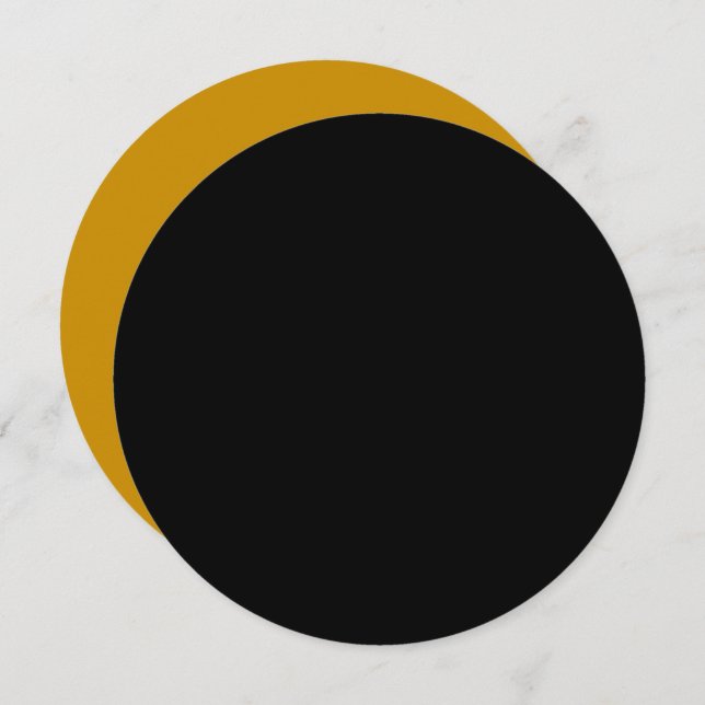 DIY Add Image Text Or Logo To Make Custom Circle   Invitation (Front/Back)