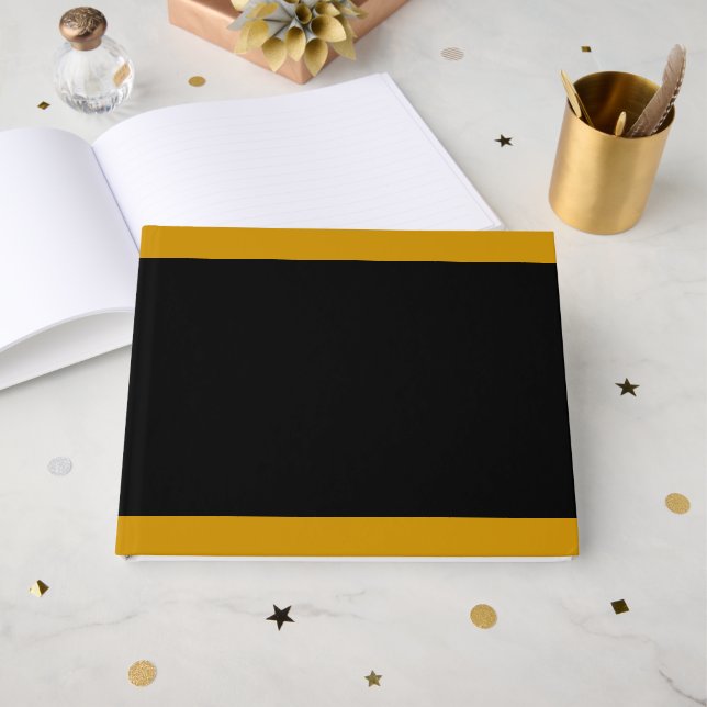   DIY Add Image Text Or Logo To Make Your Own Desi Guest Book (Front Open)