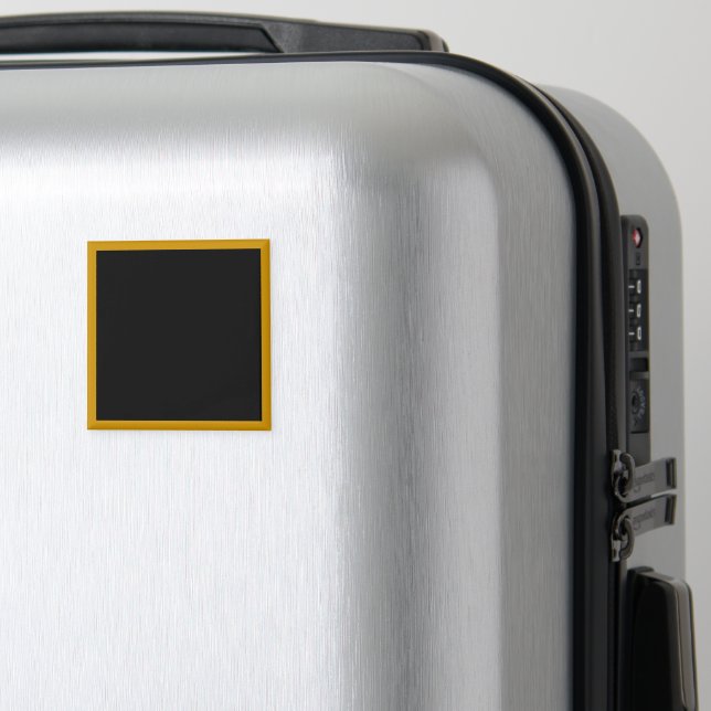 DIY Add Image Text Or Logo To Make Your Own Design Magnet (In Situ (Luggage))