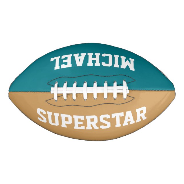 DIY - Add your only Words & Background Colours American Football (Front)