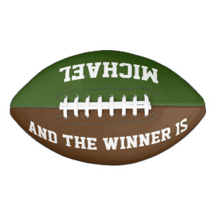 DIY - Add your only Words & Background Colours American Football