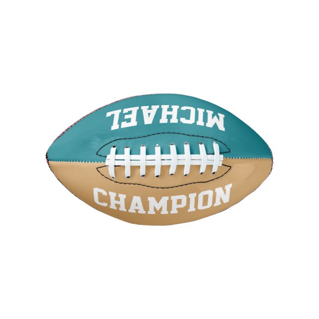 DIY - Add your only Words & Background Colours American Football (Front)