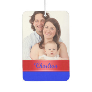 DIY - Add your own photo, name and ideas Car Air Freshener