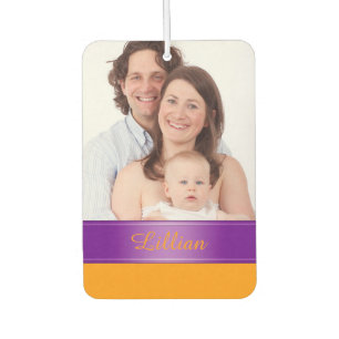 DIY - Add your own photo, name and ideas Car Air Freshener