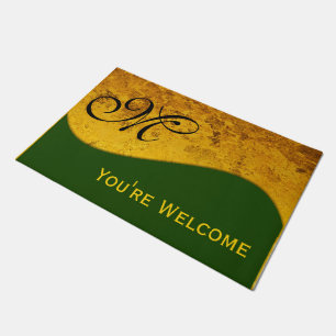 DIY - Add your own sign, monogram & text Doormat