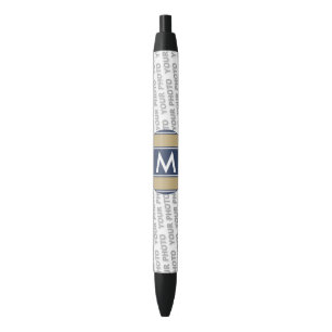 DIY - Add your own sign, photo and text Black Ink Pen