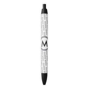 DIY - Add your own sign, photo and text Black Ink Pen