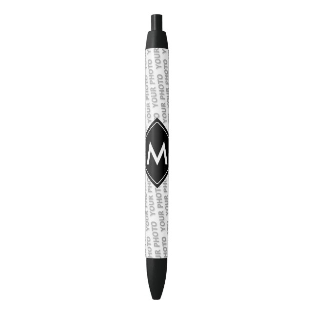 DIY - Add your own sign, photo and text Black Ink Pen (Front Vertical)