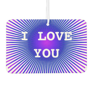 DIY - Add your own sign, photo and text Car Air Freshener