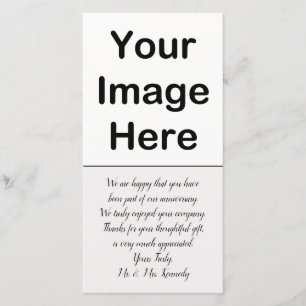 DIY - Anniversary Thank You Photo Insert