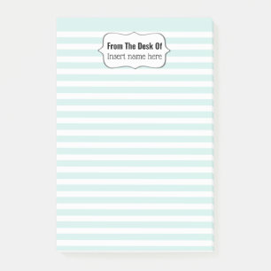 DIY ANY COLOR lined school teachers from the desk Post-it Notes