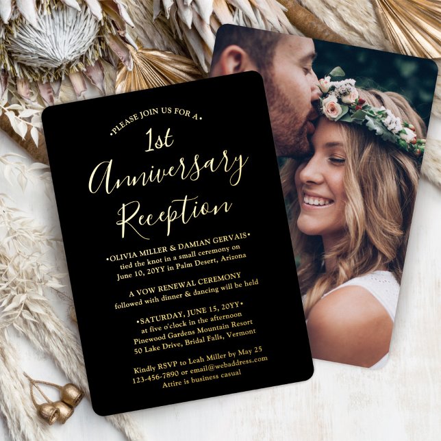 DIY Colour 1st Anniversary Wedding Reception Photo (Creator Uploaded)