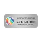DIY Colour Brushed Grey Printed Plastic Employee