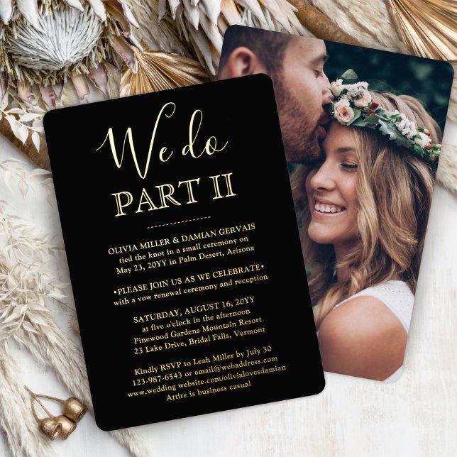DIY Colour Sequel Wedding Photo Black We Do Part I (Creator Uploaded)