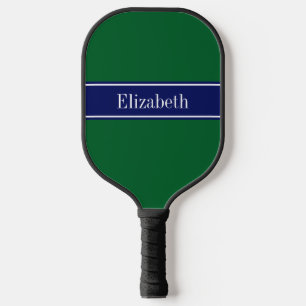 DIY Colours Blue Ribbon Forest Green BG S Pickleball Paddle