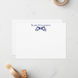 DIY Colours Elegant Bow Ribbon #6 Blue Card