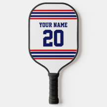 DIY Colours Team Jersey Stripes Blue Red White SV